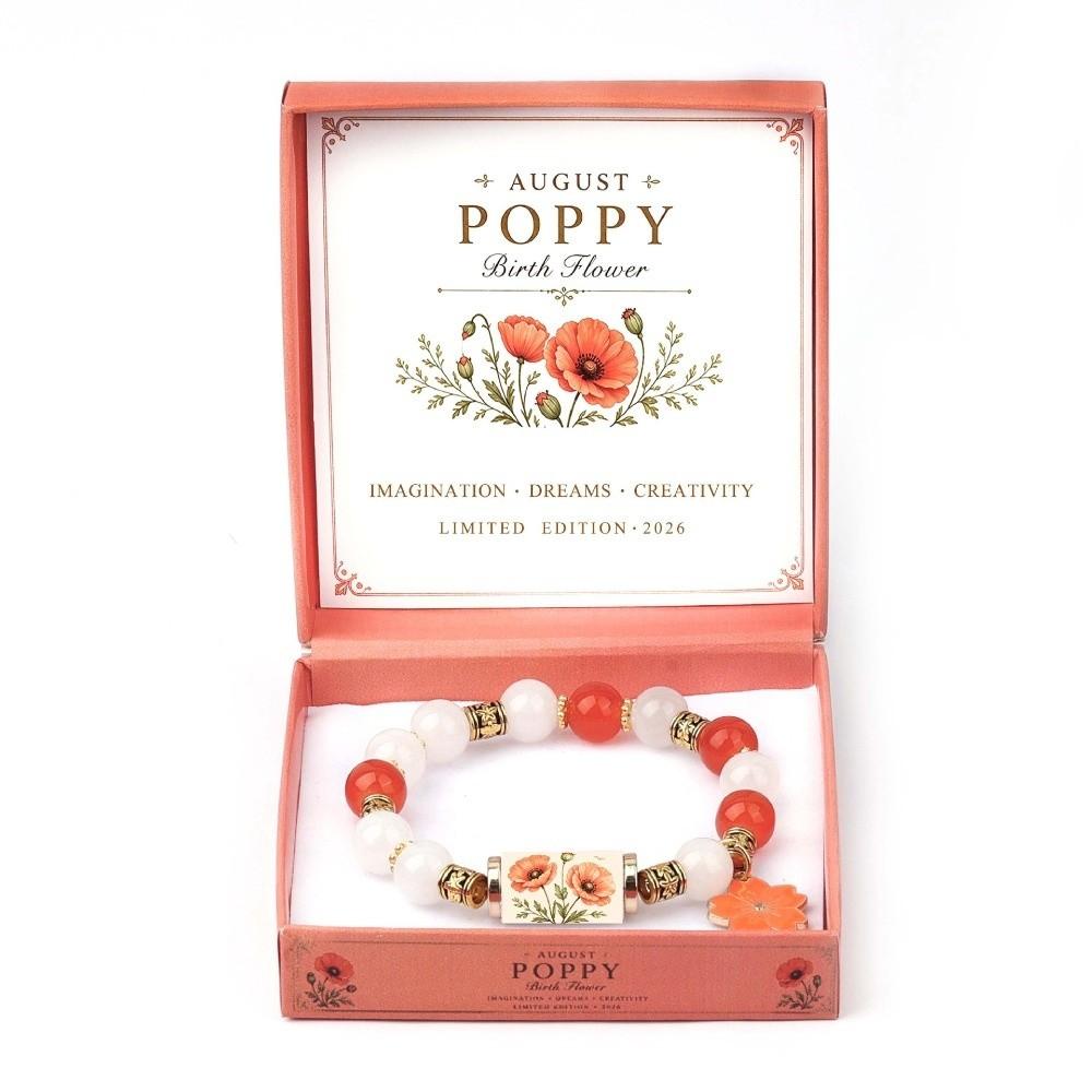 Elastic Hummingbird Bracelet with Pendant Beaded Bracelet Metal Tube Crystal Bracelet Party Favors