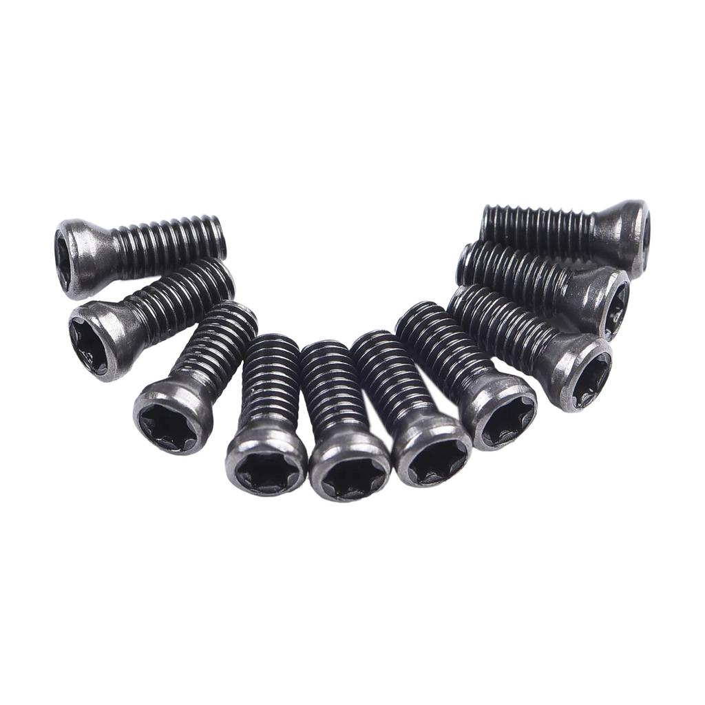 Enhanced Durability Torx Screws for Carbide Insert Lathe Tools, Designed To Last, and Reliable 10pcs M2 5 5