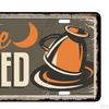 15 x 30cm Shabby Chic Metal Wall Sign Plaque Art Poster Restaurant Tavern Cafe Bar Pub Tin