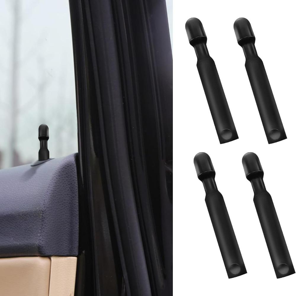 

4pcs FODZ-5421850-A Car Door Lock Knobs Plastic Interior Door Lock Knob Pull Pins For Ford F150