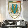 OM logo Wall Hanging Printed Fabric Blanket Decorative Tapestries for Bedroom Living Room Home Decor