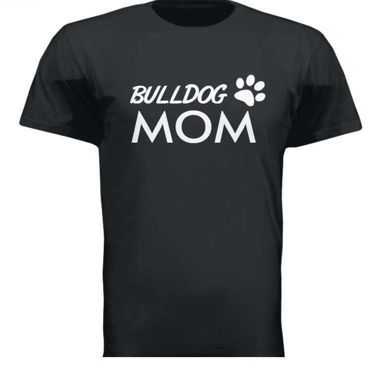 

BULLDOG MOM Gift Tee T Shirt DOG PUP SHOW 5XL різнокольоровий