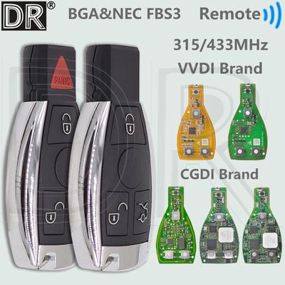 DR CGDI/VVDI FBS3 315/433MHz Variable Frequency Car Remote Key Support NEC BGA For Mercedes Benz A C E S Class W204 W207 ..