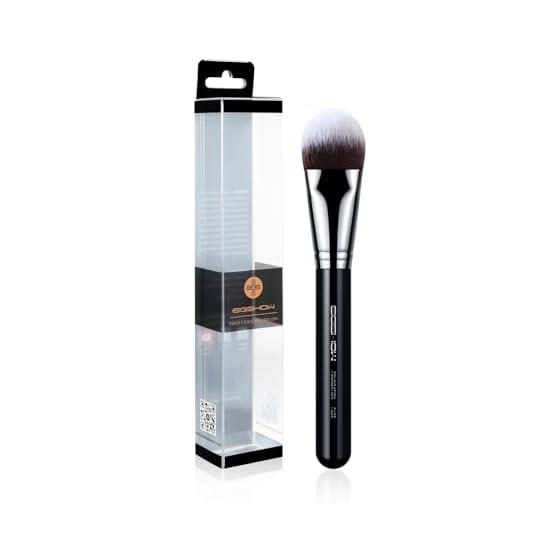 EIGSHOW Foundation Brush, Flat Foundation Makeup Brush for Liquid, Cream Application, Face Contour Concealer with Synthetic Bristle (F628)