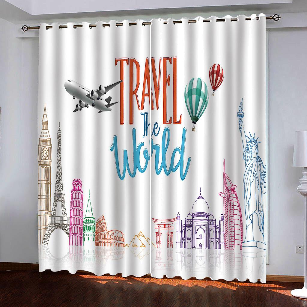 Cartoon Engel Mädchen Rosa Prinzessin Fenstervorhänge im Kinderzimmer Wohnzimmer Flur Dekoration Küchenvorhänge Drapierungen Jalousien 2 Stück