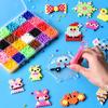 Diy Water Spray Magic Sticky Beads Toy Set Children'S Handmade Puzzle Craft Kit Sensory Crystal Beads Kids Art Educational Gifts