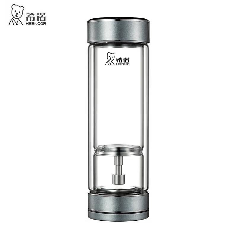 Heenoor Double-Wall Glass Magnetic Tea Infuser Bottle