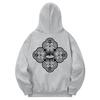 Khg0122 Illunamity Fleece Hoodie - Grey