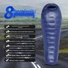 ZISIZ Outdoor Warm Ultralight Goose Down Mummy Sleeping Bag