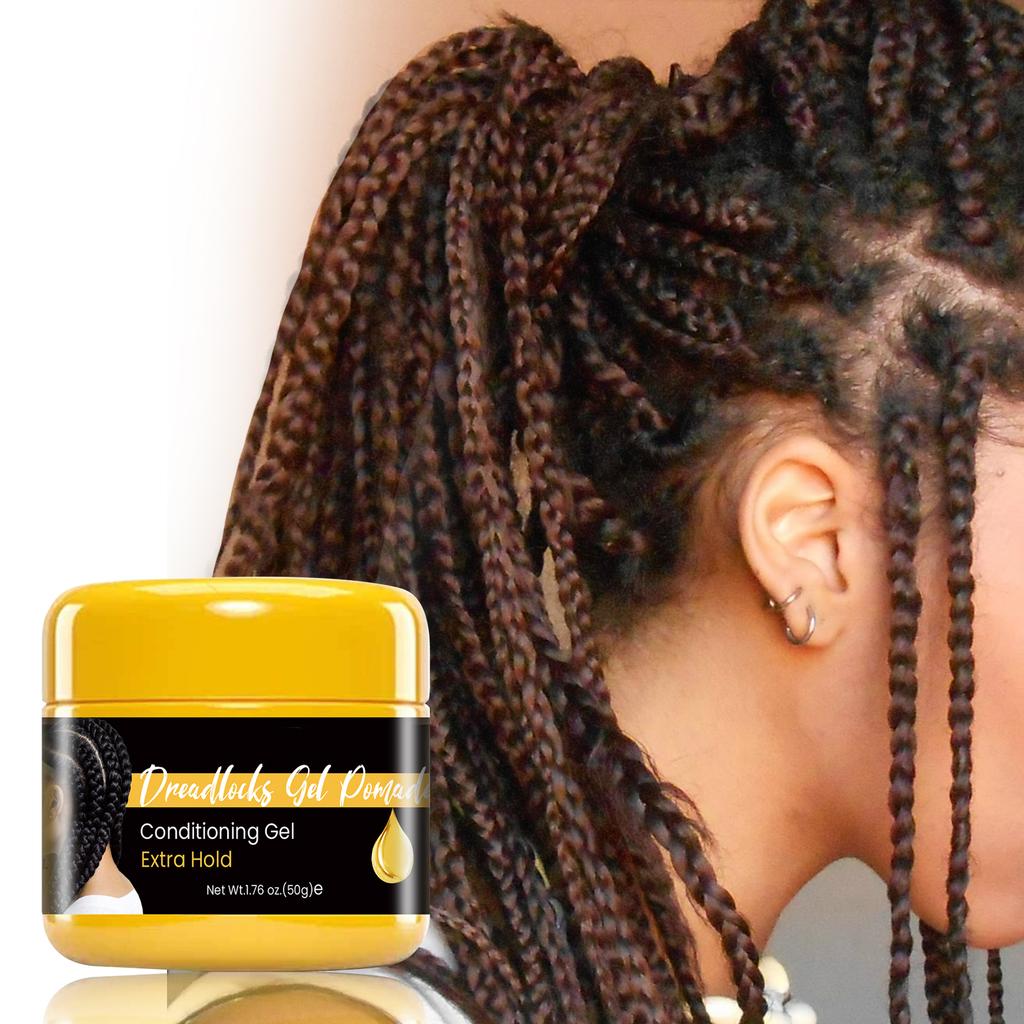 Dreadlocks Hair Gel Wax Long Lasting, Dreadlocks From Falling Out, Moisturizes, Provides Natural And Styling Benefits.