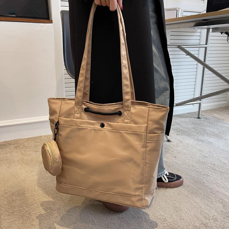 Nylon Women'S Bag Large Capacity Multifunction Waterproof Tote Student Shoulder Bag Travel Handbag Shopping