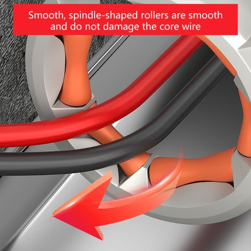 Strong Nylon Cable Guide Pulley 65mm Wide Opening Smooth Roller 330 Degree Rotation Strong for Bridge Installation