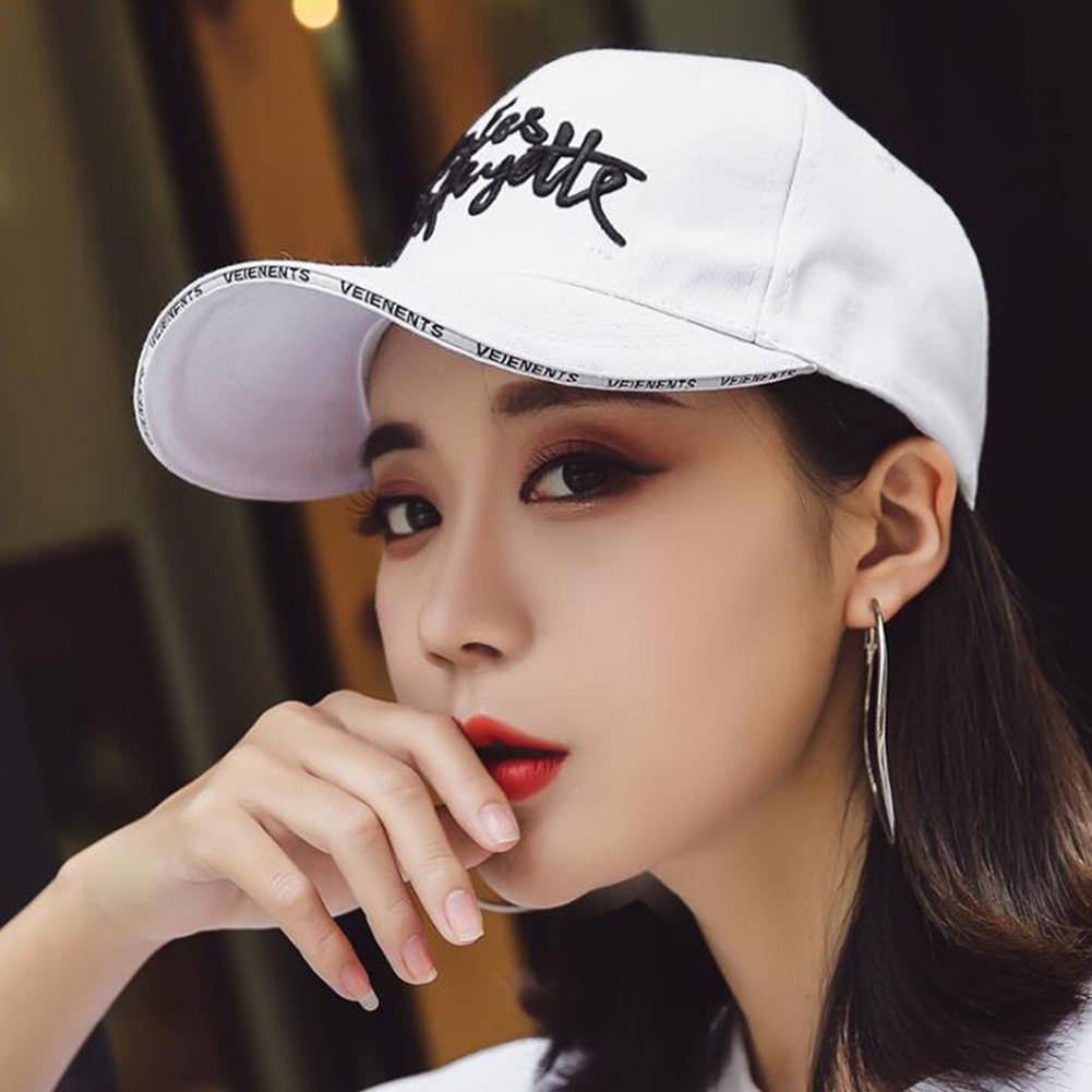 Men Women Baseball Cap All-matching Cotton Sun Hat for Outdoor Sports