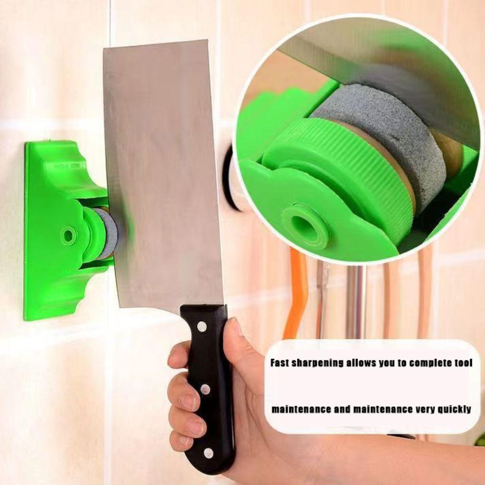 Selbstklebender Schleifstein Tragbarer Küchenschärfer Küchenschärfwerkzeug Camping