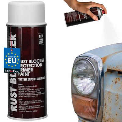 Rust Spray Paint For Metal Fences And Gates Protective White Ral 9010 400 Ml