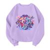 Children's Fashionable Lightweight Long-sleeved Round Neck Pullover With Pockets Printed Pullover