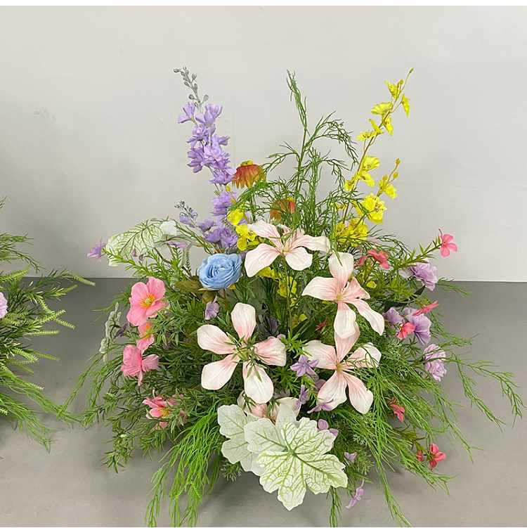 Monet Garden Mori Style Artificial Flower Row for Weddings and Displays