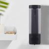 Liquid Soap Dispenser Wall- Mounted Manual Liquid Dispenser Refillable Soap Dispenser for Kitchen Bathroom Washroom Accessories