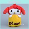Sanrio Kuromi Pompompurin Plush Keychain Cat Pendant Keychain Children Gift