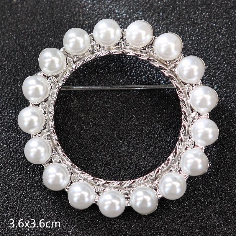 Genuine Professional Amasht Brooch Retro High-end Temperament Luxury Pearl Diamond Pin Women's Suit and Accessories