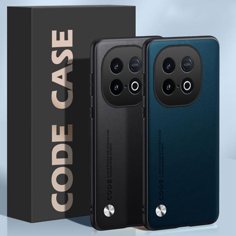 Luxury PU Leather Case For Vivo iQOO Z10 Turbo Pro Back Cover Silicone Shockproof Full Protection Phone Case For iQOO Z10 Turbo