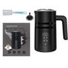 Montalatte e Scaldalatte Elettrico 5-in-1, Montalatte di Grande Capacità, Schiumatore Automatico Caldo e Freddo per Cappuccino, Latte Macchiato, Cioccolata Calda