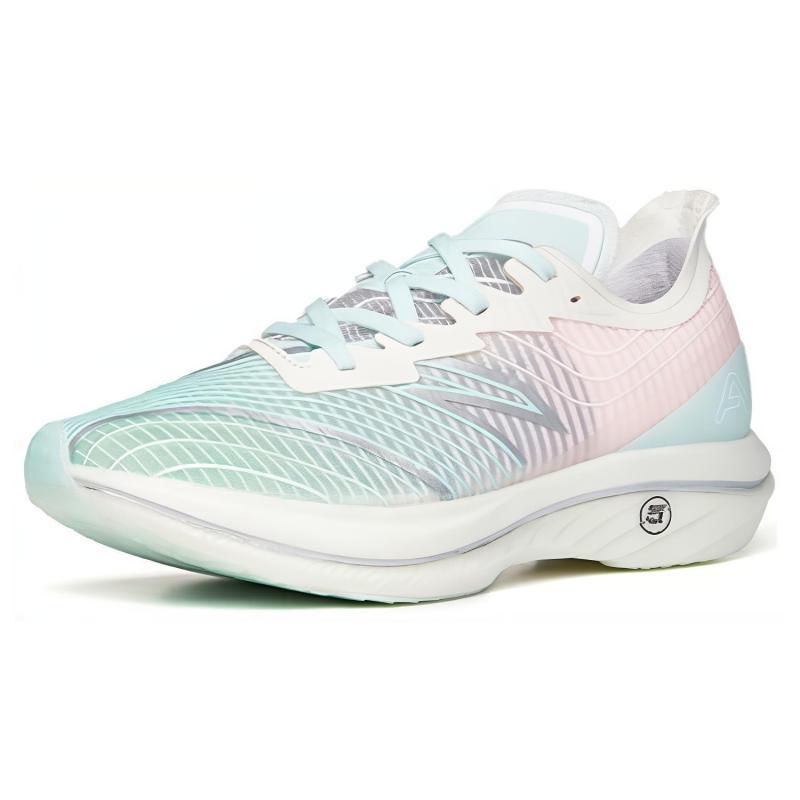 Anta C202 GT Low Top Running Shoes Women's Blue Purple Sneakers 122225589S-3