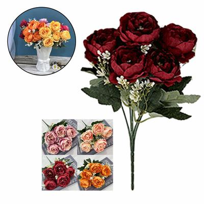 Artificial Peonies Wedding Flowers Faux Flowers Chair Flower Decor