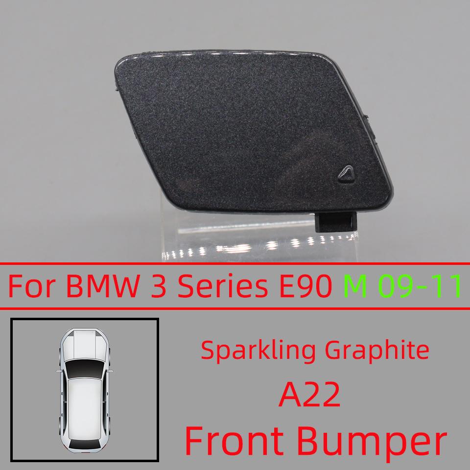 Cache-Crochet de Remorquage Avant Coque Pour BMW 3 320 325 330 E90 E90LCI E91 M-Sport 2005 2006 2007 2008 2009 2010 2011 Peint