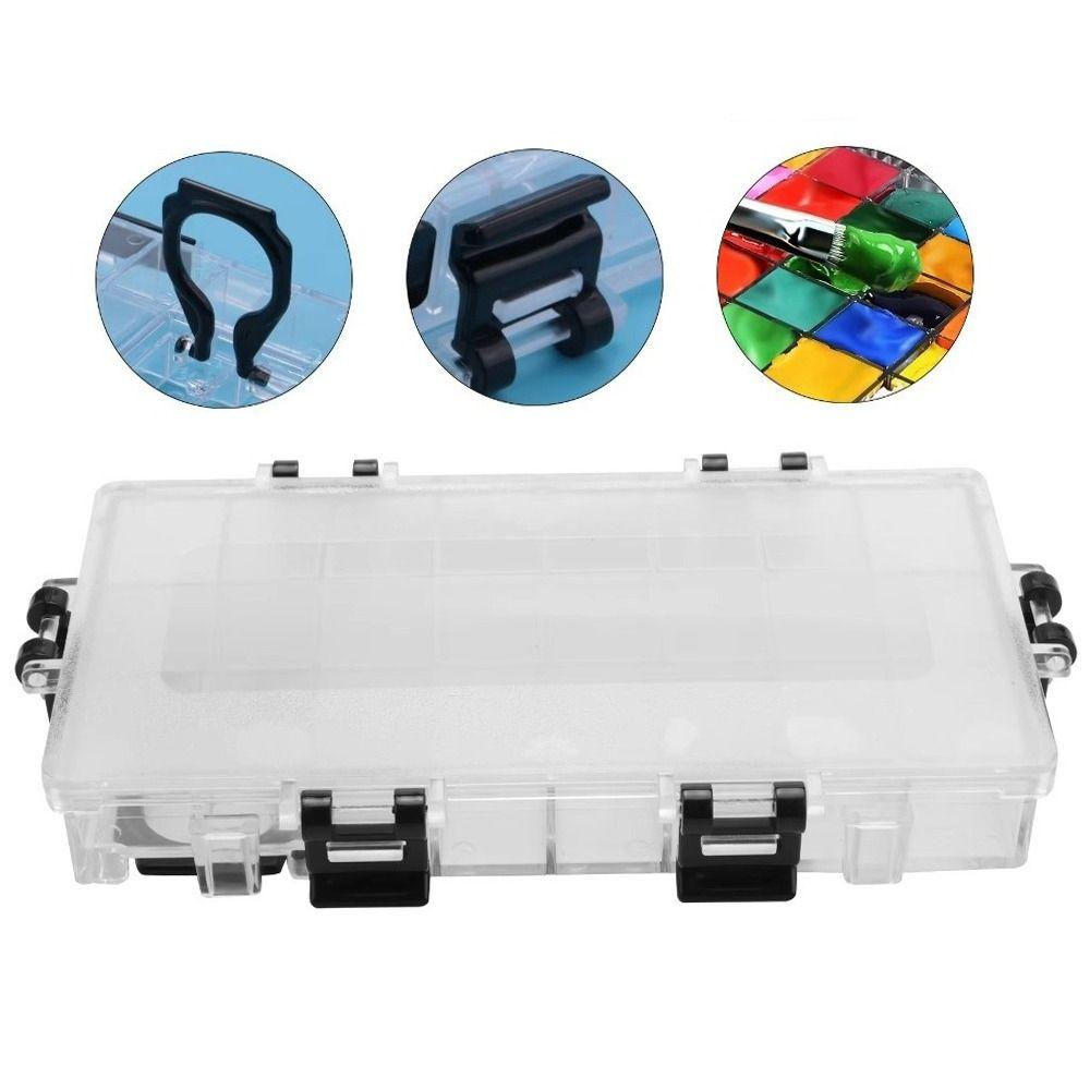 Airtight Leakproof Paint Palette Tray Watercolor Palette Box  Wet Pallets for Painting Miniatures