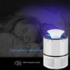 Mute Mosquito Killer Lamp USB Bug Insect Trap Radiationless Light (White)
