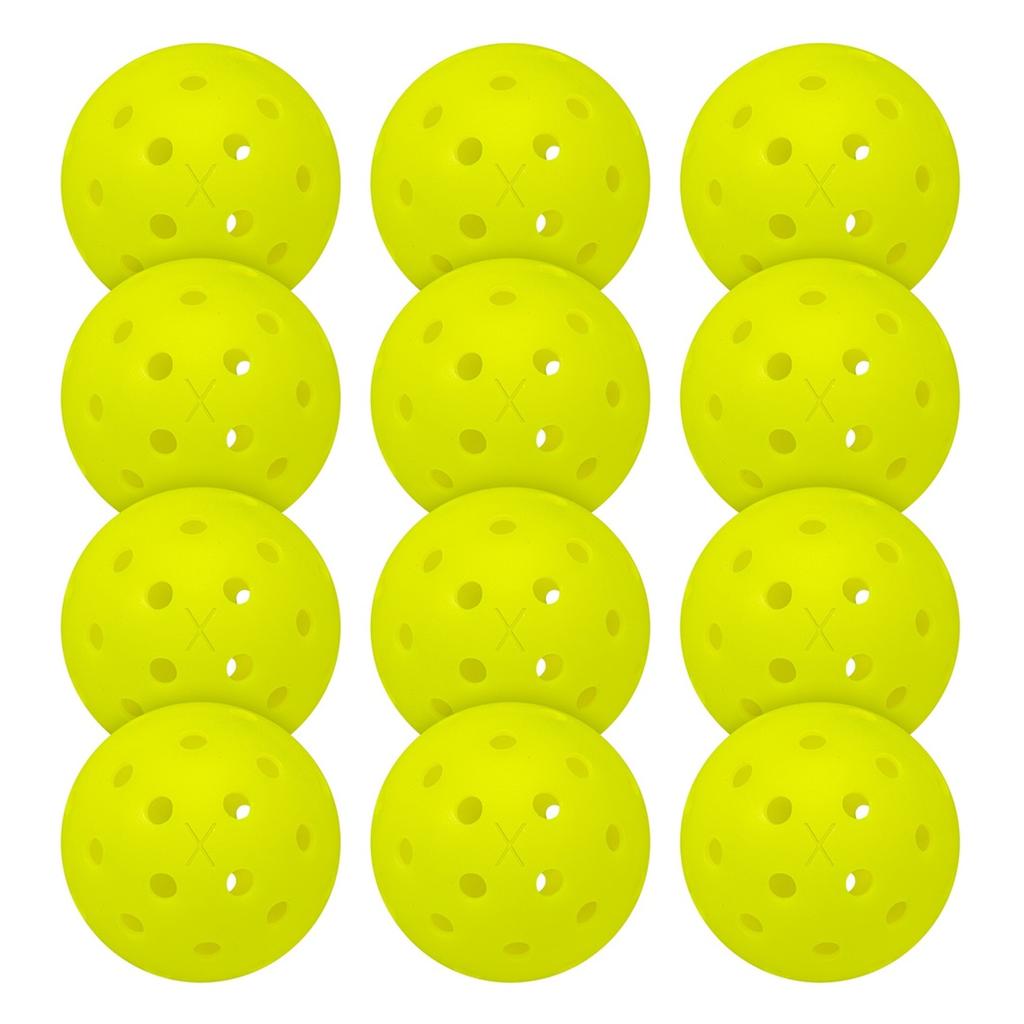 Franklin X-40 Outdoor Pickleball-Bälle (Packung mit 6)