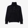 Lacoste Women's Carded Wool Half-Button Sweater AF4010-55N166
