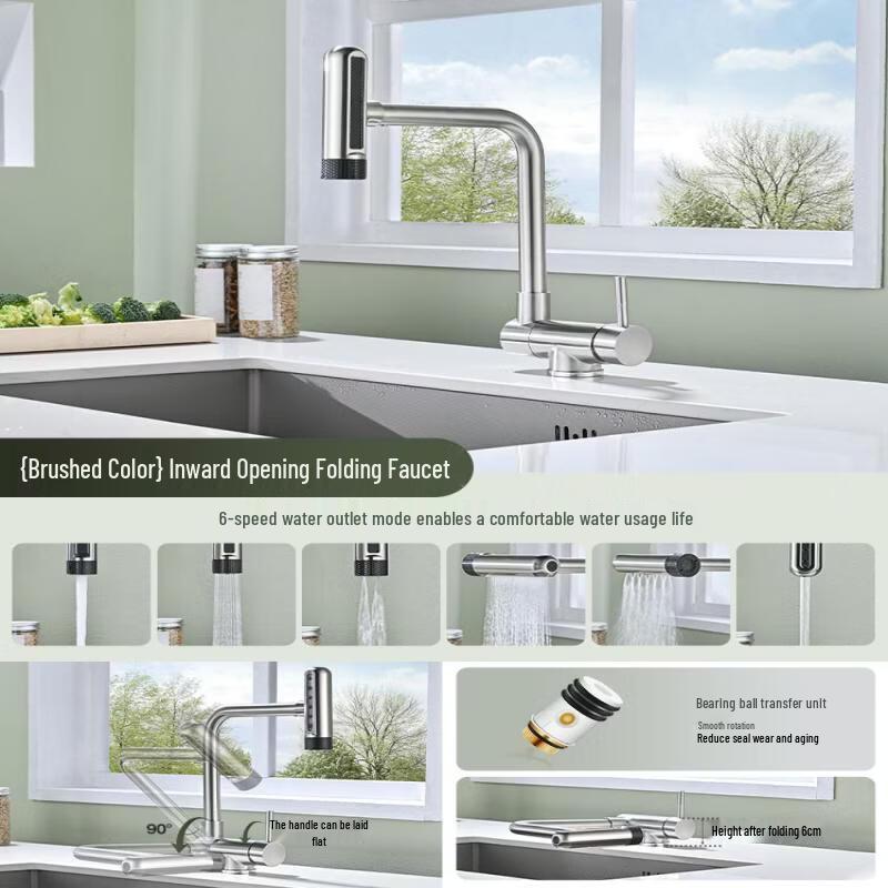 TaiJuFu Foldable Kitchen Faucet Extender