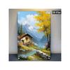 Vintage Metal Wall Art Lake Cabin Mountain Trail Decor