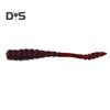50 pezzi/set 4 cm/0,4 g esca morbida per vermi, esca per vermi a spirale bionica realistica, esca per vermi colorata, accessori per la pesca in acqua dolce e salata