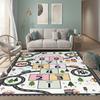 New To Printed Carpet Beautify The Space Anti-slip Sound Insulation Living Room Bedroom Area Can Used Mat Kids Gifts