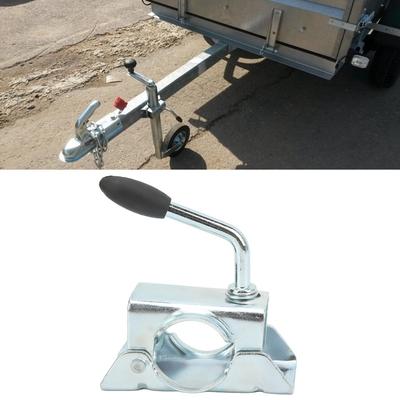 Roată Cric Remorcă Clempă Divizată Suport Suport pentru Tub cu Diametrul de 48mm/1.89in Suport Roată Cric Suport Suport
