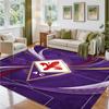 Fiorentina FC Design Crystal Velvet Rug Soft Decorative Mat for Bedroom Entrance