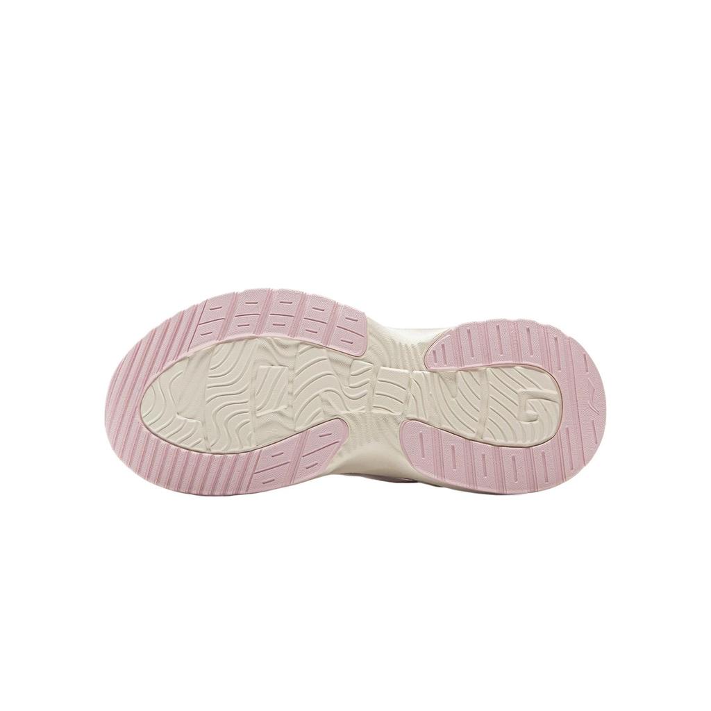 Li Ning Kids Sports Lifestyle Series Synthetic Leather Comfortable Fashionable Simple Versatile Breathable Low-Top Casual Shoes Kids Sneaker YKCV062-2