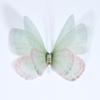 50Pcs 3D Organza Fabric Butterfly Appliques Clothes Sewing Patch  Bridal Hair Accessories