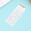 Hebrew Keyboard Alphabet Stickers 1 Set Removable Protective Film for Laptop Button Multi Language Typing Fast Application