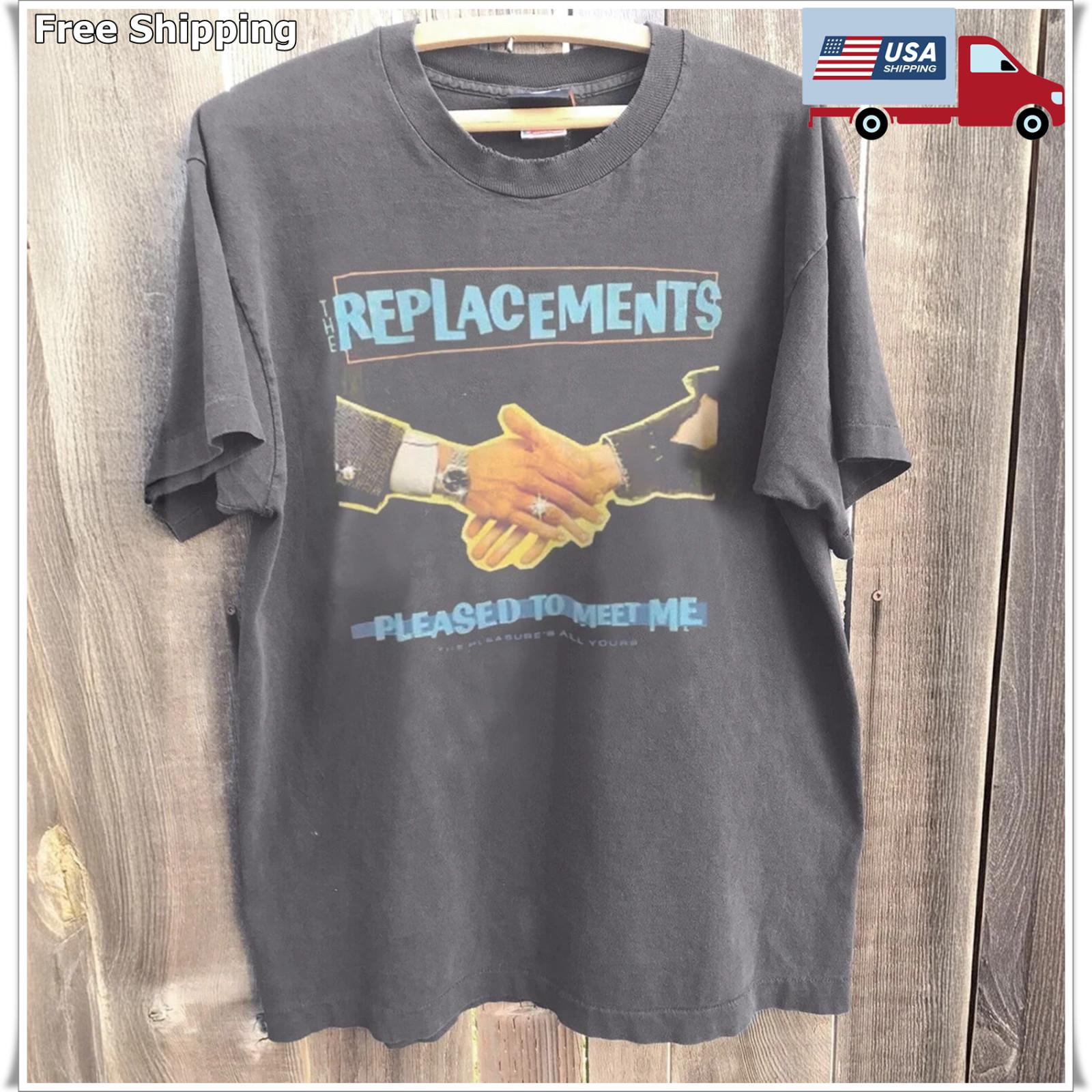 The Replacements Band Shirt, The Replacements Unisex T-Shirt Charcoal Size S-5XL S
