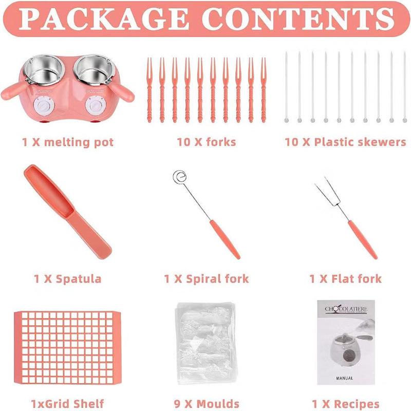 Domácí nádoba na rozpouštění čokolády pro DIY pečení