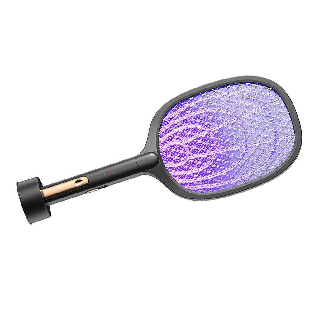 2 In 1 Electric Fly Killer USB Rechargeable Efficient Portable Fly Killer Lamp for Home Safety