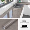 Waterproof, Oil-Proof Marble Self-Adhesive Wallpaper for Bathroom, Kitchen, Living Room, and Toilet Renovation.
