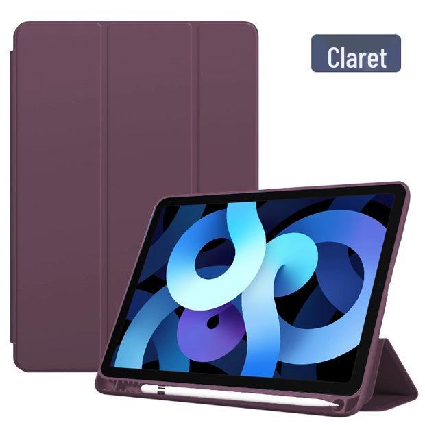 2026 iPad 11-inch Tri-fold Magnetic Leather Case: Protective Cover for Air/Pro