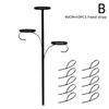 Christmas Tray Decoration Black Triple Tree Decoration Black Triple Tree Decoration Candelabra Tree Topper For Christmas S7Q3