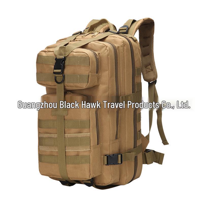 Spot 3P Assault Tactical Backpack: Waterproof Camouflage for Outdoor, Military, and Mountaineering - 35L Medium Size.