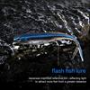 6Pcs Soft Lures Floating Baits Artificial Swimbaits Fork Tail Swimbaits Lures Soft Artificial Baits Fishing Lures